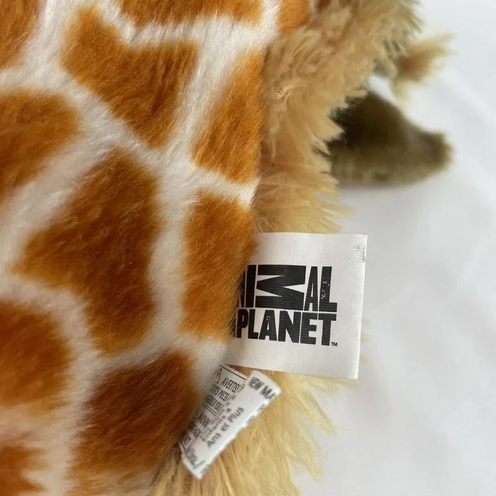 Animal Planet Giraffe Hand Puppet 10" Plush Toy Pretend Play 2008 - Picture 6 of 6